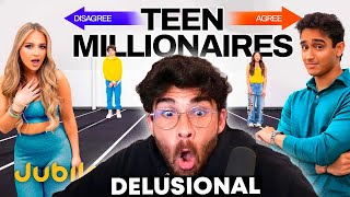 Can Anyone Become a Millionaire  HasanAbi Reacts to Teen Millionaires [upl. by Kit]