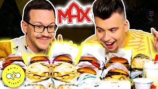 Spróbowaliśmy WSZYSTKIEGO z Max Burger [upl. by Braeunig]