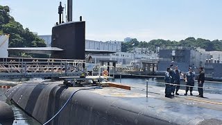 On board the US Navys largest submarine Michigan [upl. by Edda494]