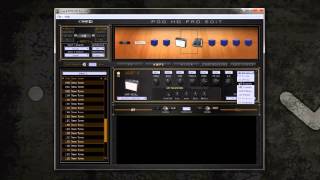 POD HD PRO  bass tone tutorial [upl. by Nochur540]