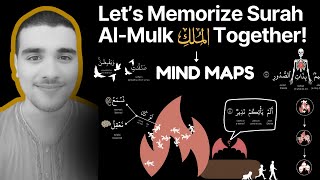 The Easiest Way to Memorize Surah AlMulk Mind Maps amp Tafsir [upl. by Alleinad569]