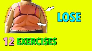 12 Effective Exercises to Lose Arm and Back Fat [upl. by Okoy]