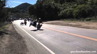 Motorcycle Sidecar Fun on Mulholland [upl. by Aissej]