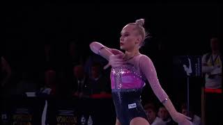 Angelina Melnikova  Floor  Voronin Cup 2022 [upl. by Lyndell]