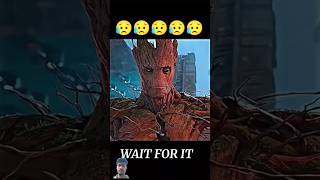 Groot sad moment sad moments mcu avengers marvel shorts [upl. by Asquith]