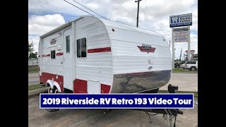 2019 Riverside RV Retro 193 Video Tour [upl. by Lole]