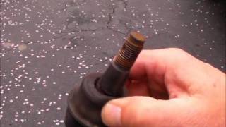 Duralast Outer Tie Rod vs NAPA Affinia [upl. by Nnahtebazile610]