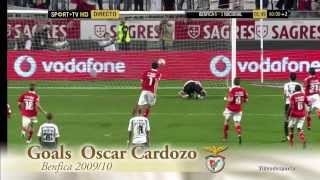 OSCAR CARDOZO the best ofgoals benfica 2010 HD [upl. by Rapp]