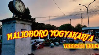 UPDATE SUASANA MALIOBORO YOGYAKARTA TERKINI DI SORE HARI  WISATA JOGJA 2024 [upl. by Dill]