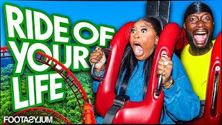 Nella Rose SCREAMS icks at Filly from roller coaster Ride Of Your Life Ep1 Footasylumofficial [upl. by Rachel384]