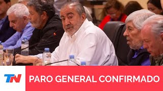 La CGT confirmó que el 9 de mayo hará el segundo paro general contra Javier Milei [upl. by Alegnasor]