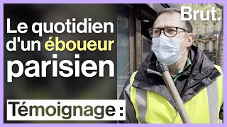 Le quotidien dun éboueur parisien [upl. by Heady]