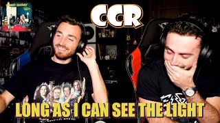 CREEDENCE CLEARWATER REVIVAL  LONG AS I CAN SEE THE LIGHT  FIRST TIME REACTION [upl. by Nahgeem]