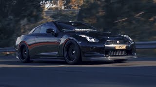 Dark Knight GTR R35  4K [upl. by Fullerton]