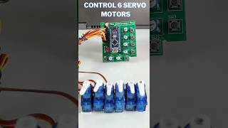 6 Channel Servo Motor Tester arduino robotics [upl. by Asinet218]