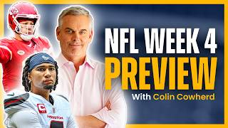 Colin Cowherds NFL Week 4 Predictions  Picks for Jalen Hurts JaMarr Chase amp More 2024 [upl. by Arac]