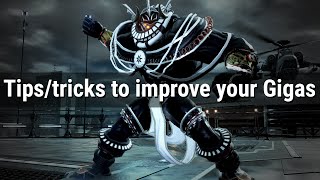 Tips and tricks to improve your Gigas and things you shouldnt do  Tekken 7 gigas guide [upl. by Christabella573]