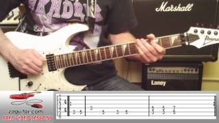 THE WALL STREET SHUFFLE 🎸 10 CC MAIN RIFF  TAB [upl. by Ahsirat134]