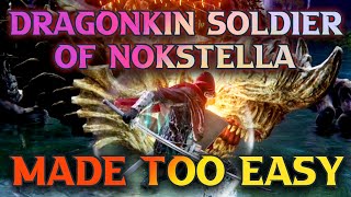 Ainsel River Dragonkin Soldier Of Nokstella Location Guide  How To Get Frozen Lightning Spear [upl. by Navoj]