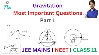 Gravitation Important Questions  Gravitation jee mains  Gravitation neet  Gravitation PYQ  Part1 [upl. by Aksel]