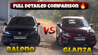 Toyota Glanza vs Maruti Baleno The Same But Different  Lene se pehle zarur dekho 🔥 [upl. by Wesa690]