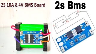 2S 10A 84V 18650 Liion Battery Pack BMS Protection Board Creative World Ltd [upl. by Kilbride]