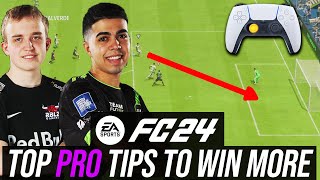 TOP PRO TIPS TO WIN MORE GAMES amp IMPROVE ON FC 24 TUTORIAL [upl. by Hose]