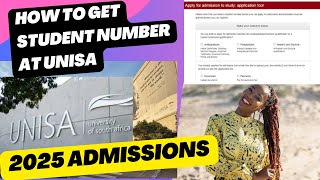 UNISA firsttime applicantsHow to Get Your Student Number at UNISA Guide for 2024 Applicants [upl. by Airdni]