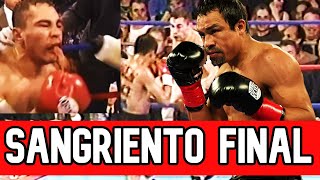 JUAN MANUEL MARQUEZ hace VOMITAR SANGRE a boxeador AUSTRALIANO  Marquez vs Robbie Peden [upl. by Aniaz]