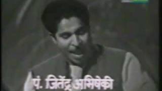 Pt Jitendra Abhisheki  Raag Madhuranjaniflv [upl. by Savage12]