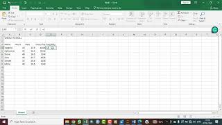 How To Calculate Gross Pay And Tax On Ms Excel [upl. by Aistek]