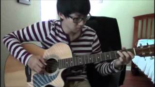 Sungha Jung Flaming cover by Sanghoon Woo [upl. by Timotheus]