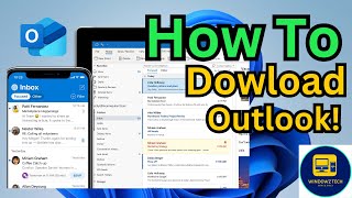 How to Download Microsoft Outlook  StepbyStep Tutorial [upl. by Fenn]