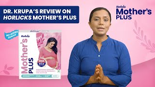 Horlicks Mothers Plus  Nutritionist Talk [upl. by Narib]