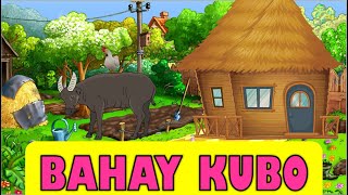 BAHAY KUBO  Animated Filipino Folk Song  Awiting Pambata [upl. by Sulamith428]