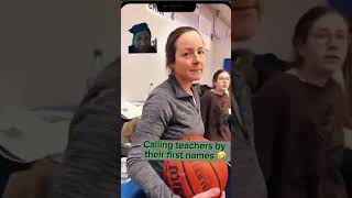 Calling teachers by their first name reaction😂😂 subscribe funnyvideos2024 [upl. by Vala]