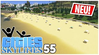 NEUER Strand  Cities Skylines REAL 55  4k60fps citiesskylines [upl. by Tabina663]