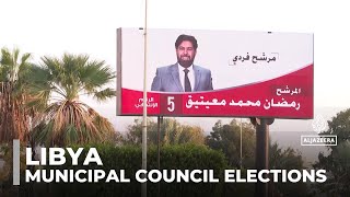 Libya municipal council elections The poll could lead to nationwide elections [upl. by Tamarah]