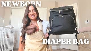 Whats in my Diaper Bag for a Newborn  Diaper Bag Essentials 2024 03m [upl. by Sualk464]