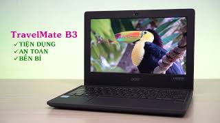 Hướng dẫn sử dụng laptop học online Acer TravelMate B3 TMB311 cho trẻ em học sinh cấp 1 [upl. by Halludba]