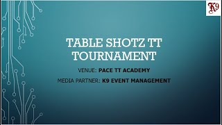 T1  TABLE SHOTZ TT TOURNAMENT [upl. by Etteinotna]