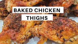 The BEST Oven Baked Chicken Ive made  Chicken Recipe [upl. by Talmud]