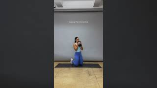 Kneeling Hip Extension How To [upl. by Knobloch543]