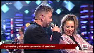 Kiko y Shara cantan su tema quotAdolescentesquot con nuestros concursantes  Gala 14  A Tu Vera 12 [upl. by Kciv]