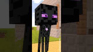 Warden vs Baby Enderbaby transforms Ender Dragonin surprise minecraft minecraftshorts shorts [upl. by Nodmac]