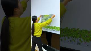 Interior decoration 3D wall stickers Selfadhesive wallpaper waterproof and oilproof3d part 51 [upl. by Eseerehc76]