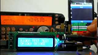 IP remote morse keying with local CW keyer [upl. by Orvas943]