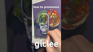 how to pronounce Giclee found this great channel english pronunciation giclee howtopronounce [upl. by Yenots]