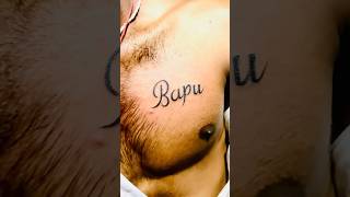 Bapu 🥰 Rajparabhavnagar  TATTOO KeLiye Call ☎️ 7041330056 [upl. by Surat]