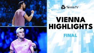 Jack Draper amp Karen Khachanov Battle for the Title 🏆  2024 Vienna Final Highlights [upl. by Zeugirdor]